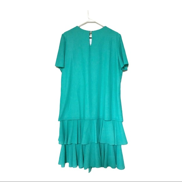 Risa Ann NY Multi-Color Layered Skirt Dress - Picture 8 of 13